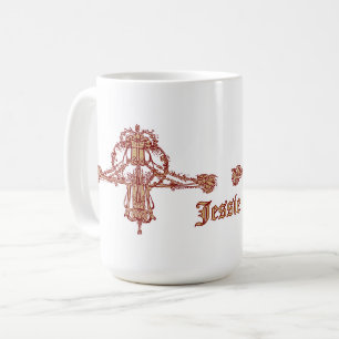Art Nouveau Ornament by Jessie Marion King Kaffeetasse