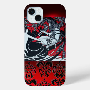 ART NOUVEAU PAN , RED SCHWARZ-WEISS DAMASK TITLE_SEO2
