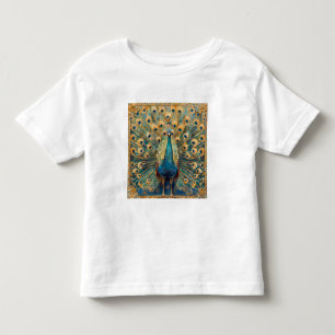Art Nouveau Peacock Kleinkind T-shirt