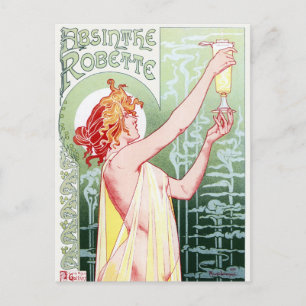 Art Nouveau Plakat Postkarte