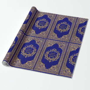 Art Nouveau Poe's Poetry Geschenkpapier