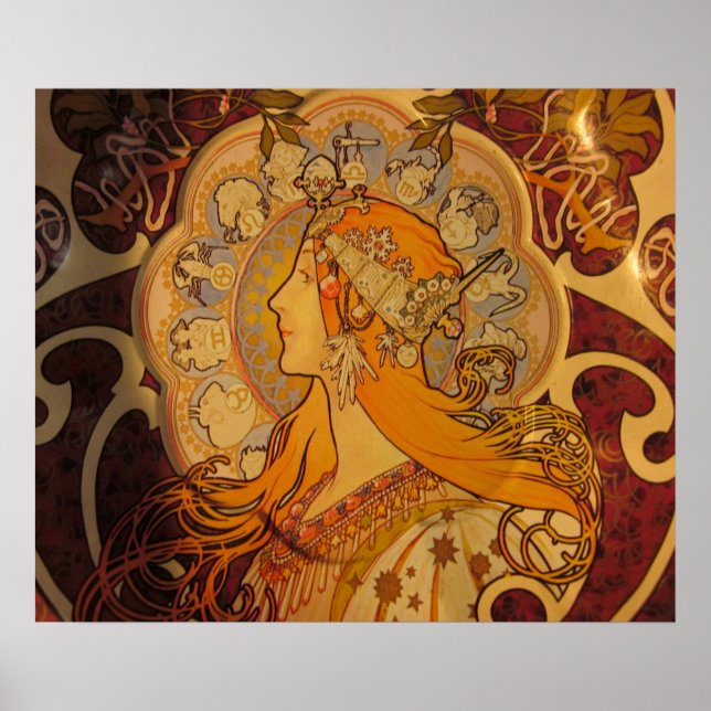 Art Nouveau Poster (Vorne)