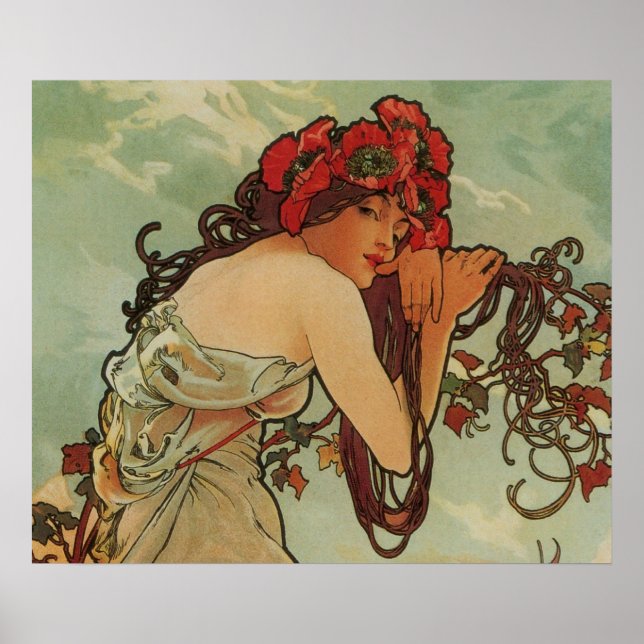Art Nouveau Poster (Vorne)