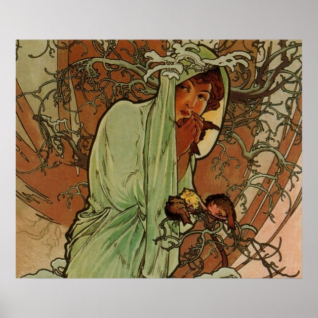 Art Nouveau Poster (Vorne)