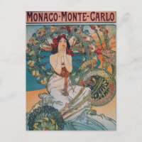 Art Nouveau Poster Postkarte