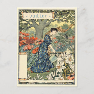 Art Nouveau Postkarte