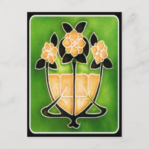 Art Nouveau Postkarte