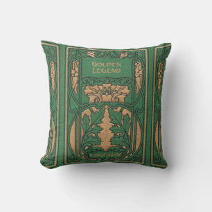 Art Nouveau Reading Kissen