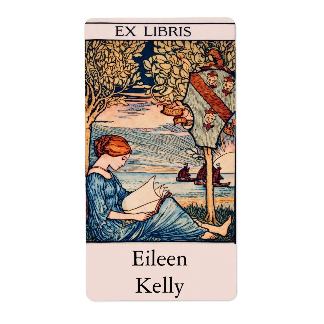 Art Nouveau Reading Woman (Vorne)