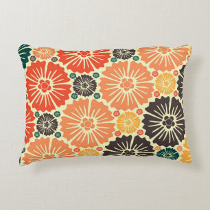 Art Nouveau Retro Tapete Design. Dekokissen