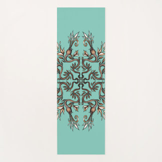 Art Nouveau Schlangen Mandala - Dunkles Acaddemia  Yogamatte