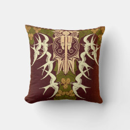 Art Nouveau Scottish Reading Kissen