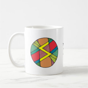 Art Nouveau Sowilo Rune Tasse – ERFOLG!
