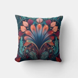 Art Nouveau Stil Wurfkissen Kissen