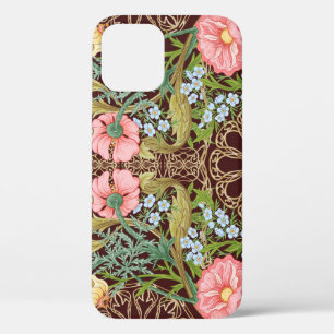 Art Nouveau Style Floral: Farbiges Vintages Muster Case-Mate iPhone Hülle