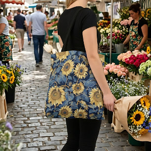 Art Nouveau Sunflower Tasche