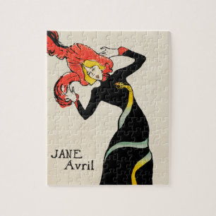 Art Nouveau Tänzerin Jane Avril von Toulouse Lautr