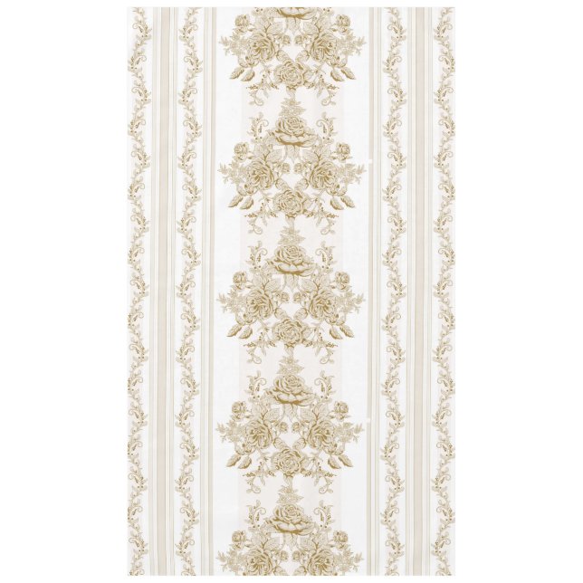 Art nouveau,Toile,floral,pattern,beige,chic,elegan Tischdecke (Vorderseite)