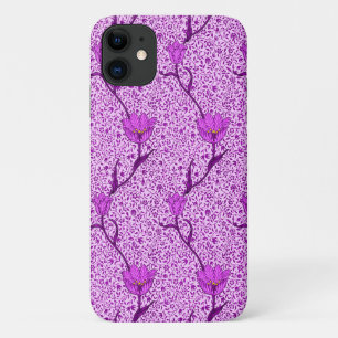 Art Nouveau Tulip Damask, Violet und Orchid Case-Mate iPhone Hülle