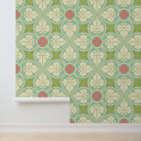 Art Nouveau Viktorianisches Verziertes Leaf Blumen