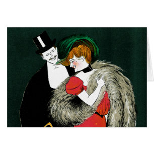 Art Nouveau vintage, Mode italienne Amour Romance