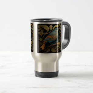 Art Nouveau Vogel Reise-/Pendler-Tasse, 0,44 l Reisebecher