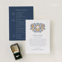 Art Nouveau Wedding Welcome & Weekend Tour