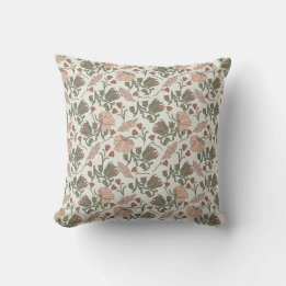Art Nouveau William Morris tendrilmuster on Kissen