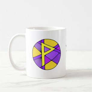 Art Nouveau Wunjo Rune Tasse – FREUDE!