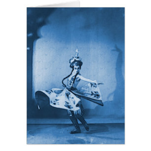 Art numérique de Danseuse Bleue