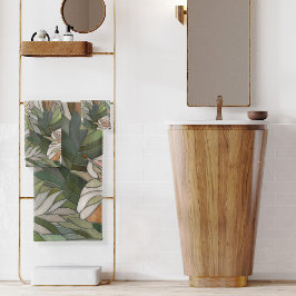 Art numérique de mosaïque plante tropicale