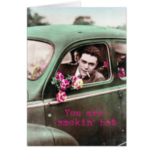 Art numérique Vintage rétro chaud de Smokin