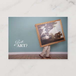 Art obtenu ? Cartes de visite potelés