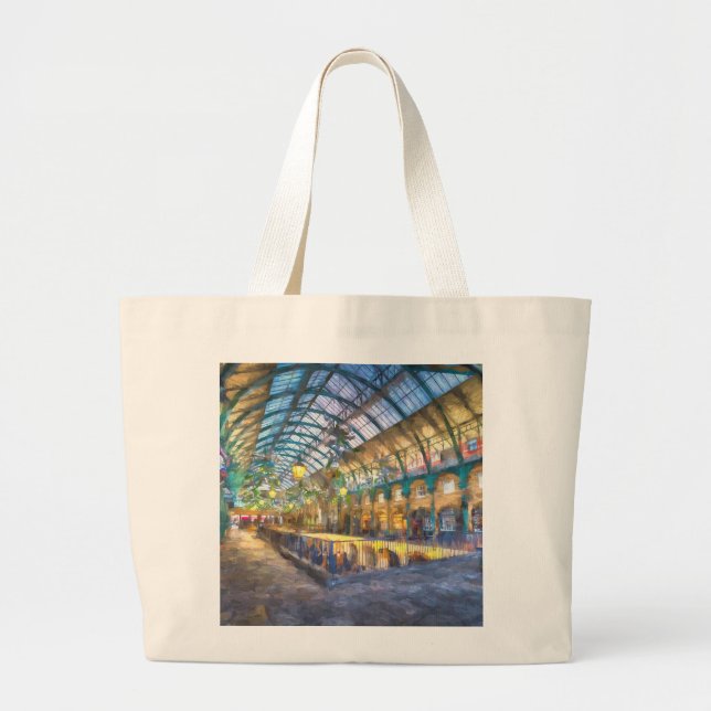 Art of Covent Garden Jumbo Stoffbeutel (Vorne)