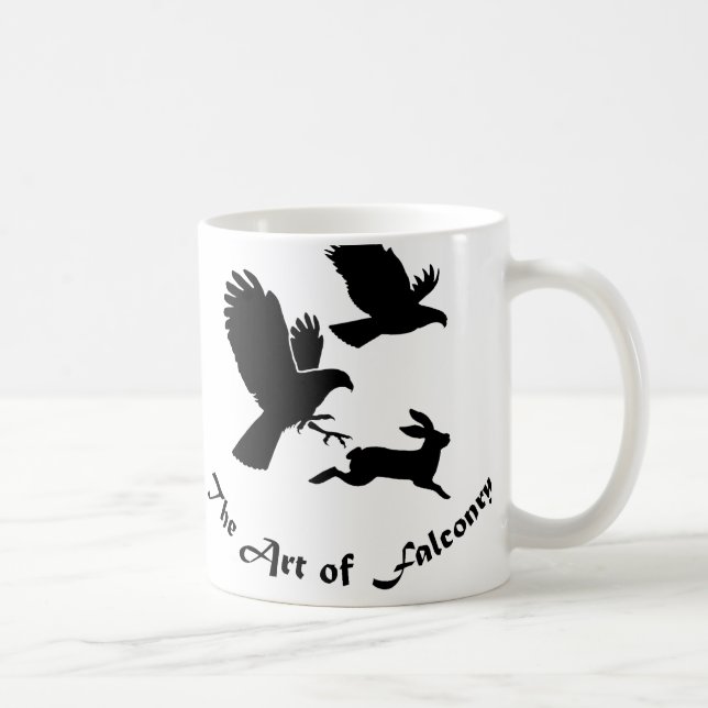 Art of Falconry - Harris Hawks Kaffeetasse (Rechts)