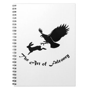 Art of Falconry - Roter Schwanz Hawk Notizblock