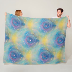 Art of Image Abstraction - nahtloses Muster 7 Fleecedecke