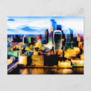 Art of London Feiertagspostkarte