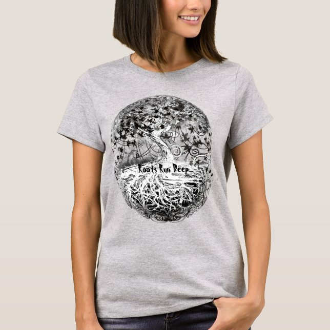 Art original - Roots Run Deep T-shirt (Devant)