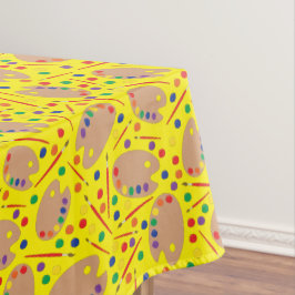 Art Paint Palette Niedlich 1. Geburtstag Party Tischdecke