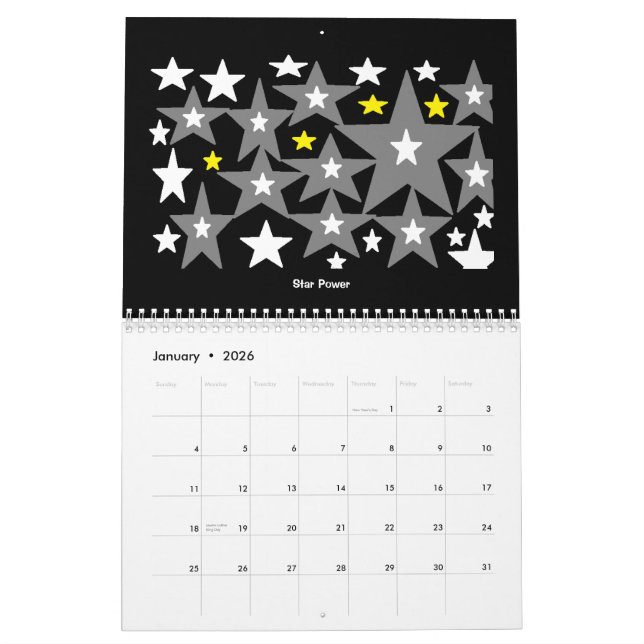 Art par le calendrier de Laura Smith 2012 (Jan 2026)