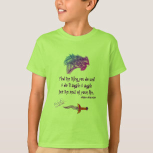 Art par Micheal Inspirational Dragon T-shirt