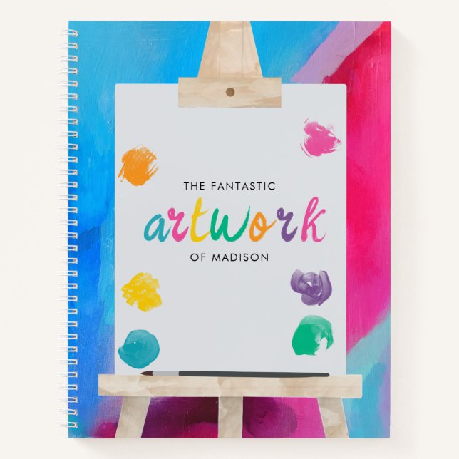 Art Peinture Artiste Peinture Livre de croquis (Devant)