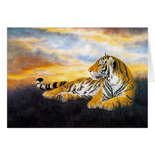 Art pelucheux chinois frais de pré de coucher du (Devant Horizontal)