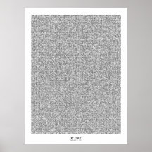Art Pi - Graphic Pi bis zur 31.415. Dezimalstelle