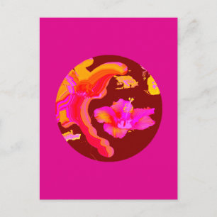 Art Play Hybiscus 1 MUSEUM Zazzle Geschenke Postkarte