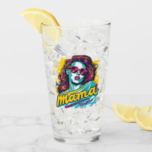 Art Pop Retro Personnalisé (12) Verre