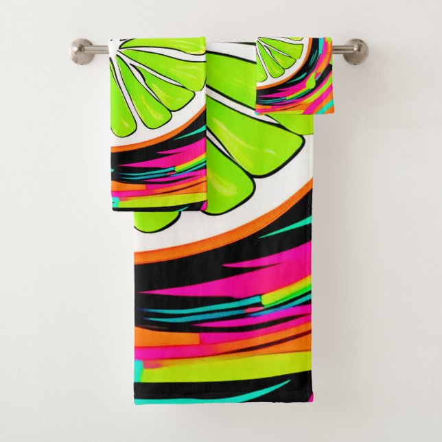 Art Pop Slice Lime (En situation)