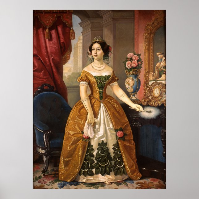 Art Portrait Poster (Vorne)