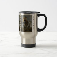 Art Portrait tasses monogrammes personnalisées
